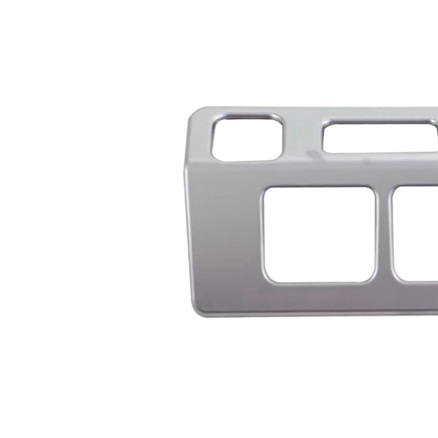 Серебристая накладка на переключатель фар, декоративная рамка, АБС-пластик для Subaru WRX STi 2015-2020