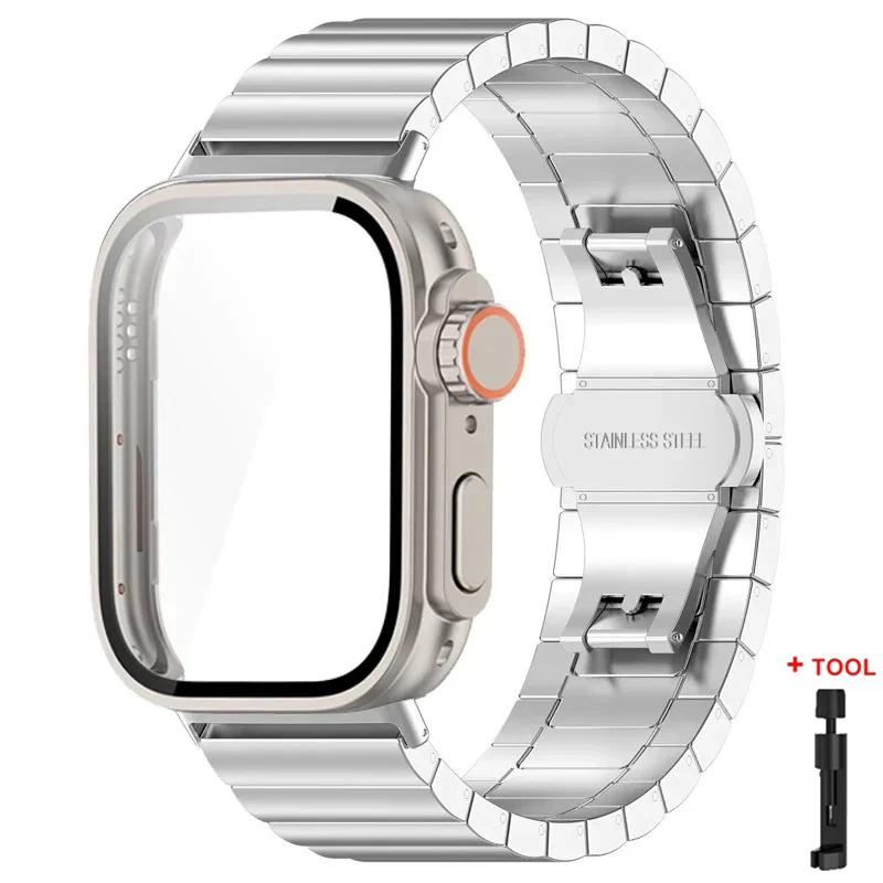 Чехол+Нержавеющая сталь Для Huawei Watch Fit4/Fit 4Pro Защитный До Ультра Чехол Металлический Ремешок Для Huawei Watch Fit 3 только чехол