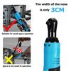 28V 60Nm Electric Cordless 90° Ratchet Wrench 3/8
