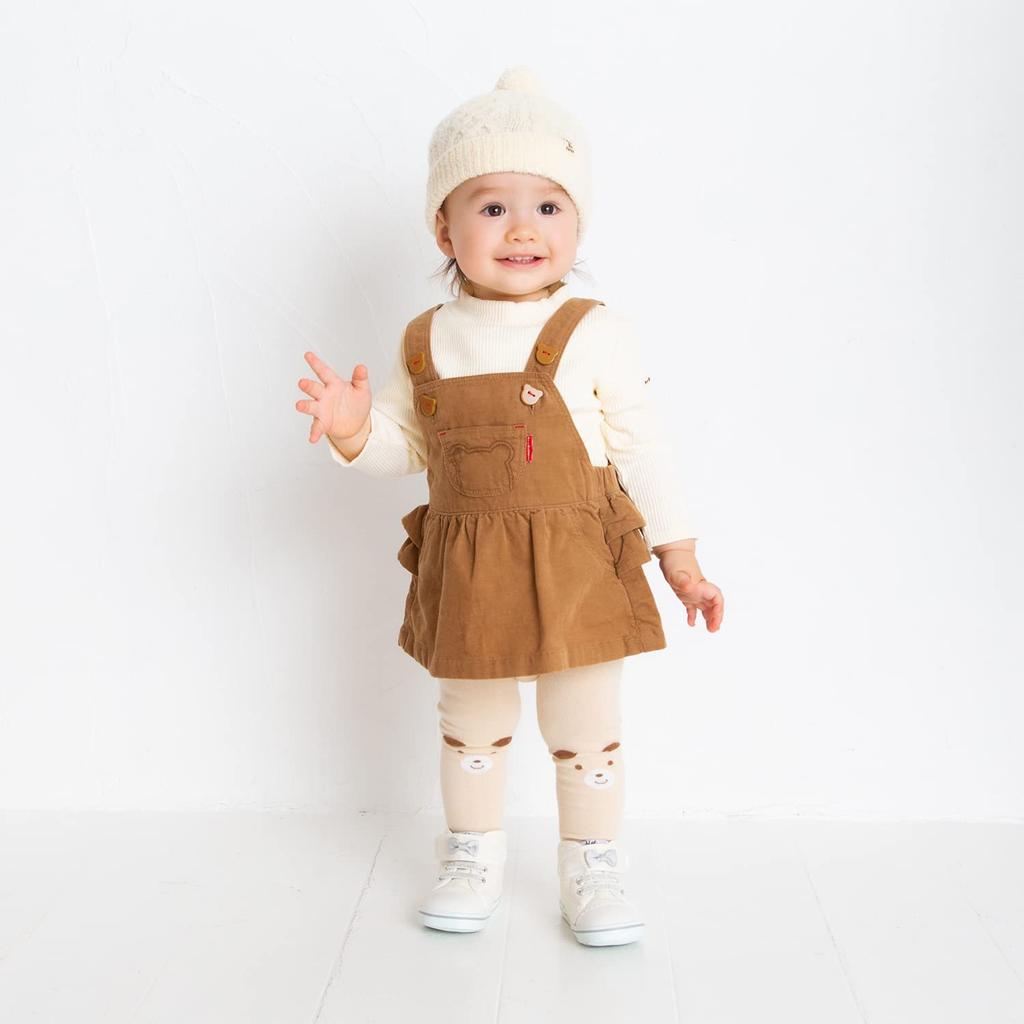 Miki House Hot Biscuits Юбка-сарафан 73-1802-821 (80см, бежевый)