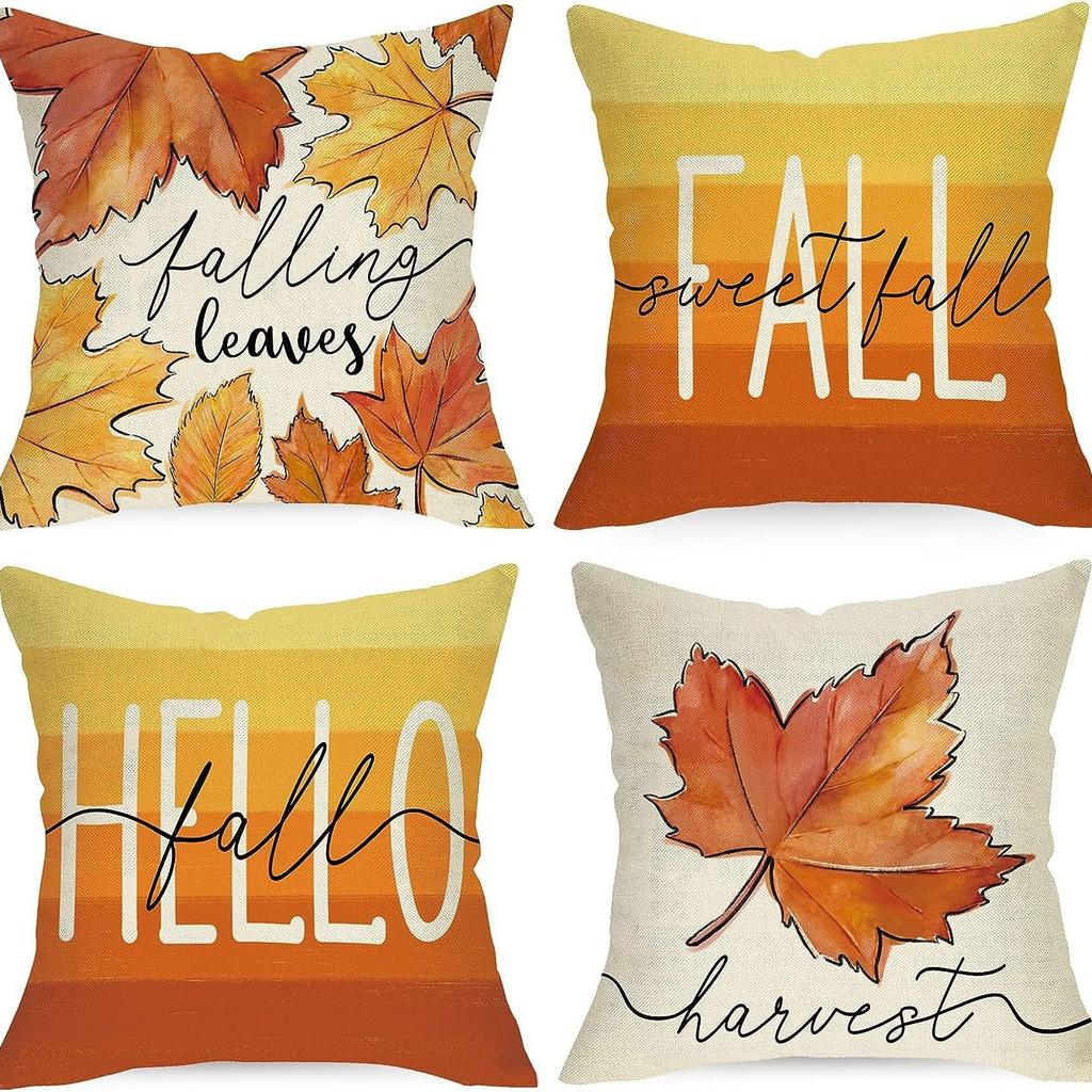 Thanksgiving Combination Pillowcase New Style Home Sofa Decorative Cushion Pillowcase