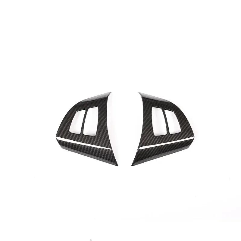 ABS Console Steering Wheel Switch Button Frame Decoration Cover Trim For BMW X5 E70 X6 E71 2009-2013 Interior Car Accessories
