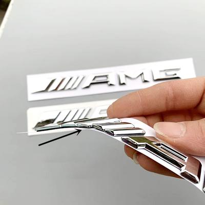 Для AMG Mercedes Benz A B C E G CLA W211 W203 W204 W210 аксессуары 1 шт. 3D AMG Наклейка с буквами-эмблемой на задний багажник автомобиля