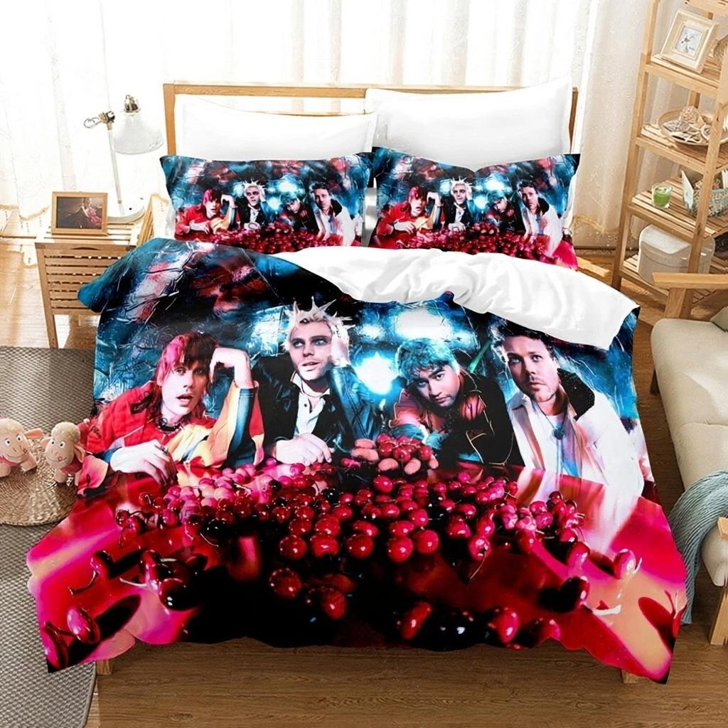 5 S-Seconds Of S-Summer Bedding Sets New 5 S-SOS Bed Supplies Set Duvet Cover Comforter Set Bedding Set Luxury Birthday Gift