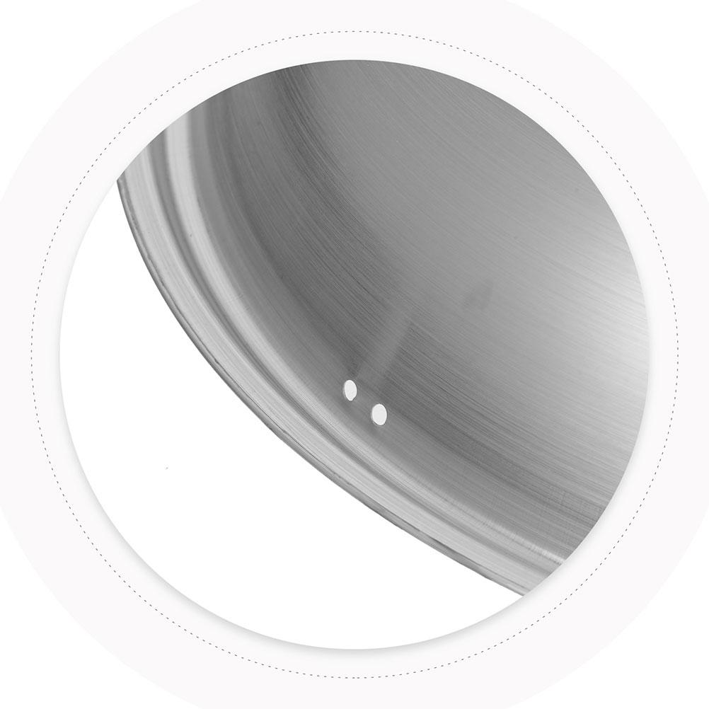 Крышка для кастрюли из нержавеющей стали Полезная крышка для кастрюль и сковородок Металлическая переносная плита для жарки