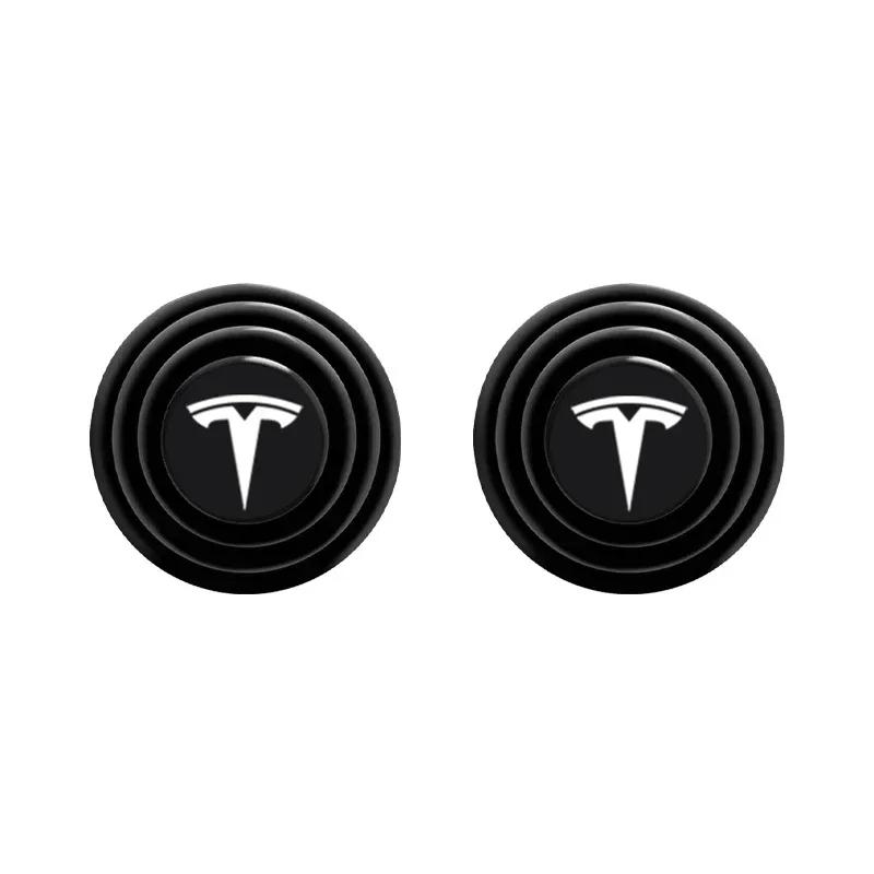 Car Sticker Tesla Car Door Anti-Collision Silicone Pads Shock Absorber Gasket Suitable For Tesla Model 3 Model X STM3 TMX TMS 20