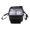 6x18w battery par light bag 600D rainproof PVC+210D lining portable bag for par light DJ stage light bag.