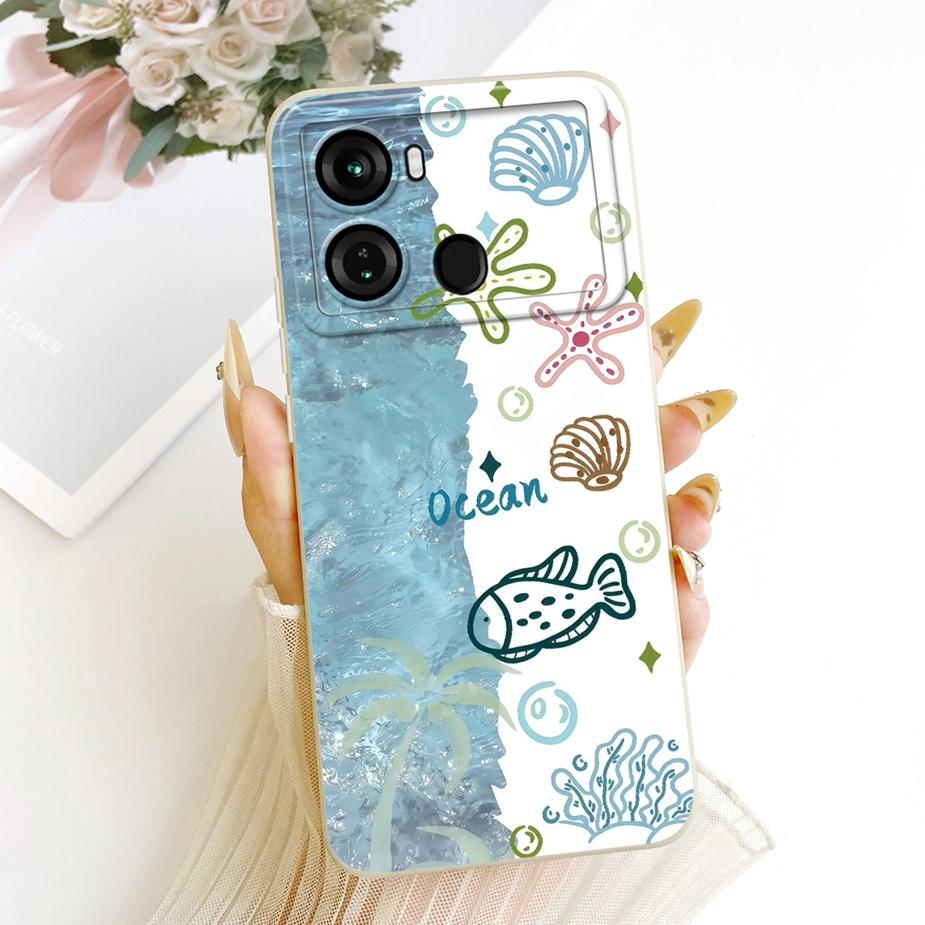 Чехол для Itel P40 Plus P683L Милый Мультяшный Кролик Мягкий Силиконовый Чехол для Телефона Для Itel P40 P 40 ItelP40 P40+ Задняя Крышка Fundas
