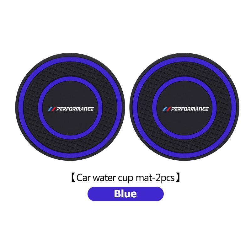 For BMW 2pcs Car Auto Cup Holder Anti Slip Coasters Universal Interior Accessories X1 X2 X3 X4 X5 X6 X7 G20 G30 6GT E46 E90 E60