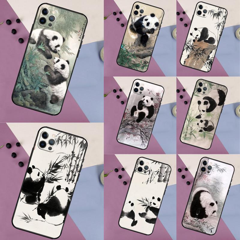 Китайский Чехол с Медведем Пандой Для Samsung Galaxy M31 M13 M11 M12 M14 M15 M06 M16 M36 M56 M53 M32 M52 M35 M55 M34 M54