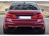 Quad Exhaust Tips for BMW 5 Series: Upgrade F10/F18 to New M5 Style with Square Outlets