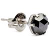 [Lion Heart] LION HEART Platinum Black Diamond 0.5ct Earrings (Single Earrings for One Ear) 04E12PSL