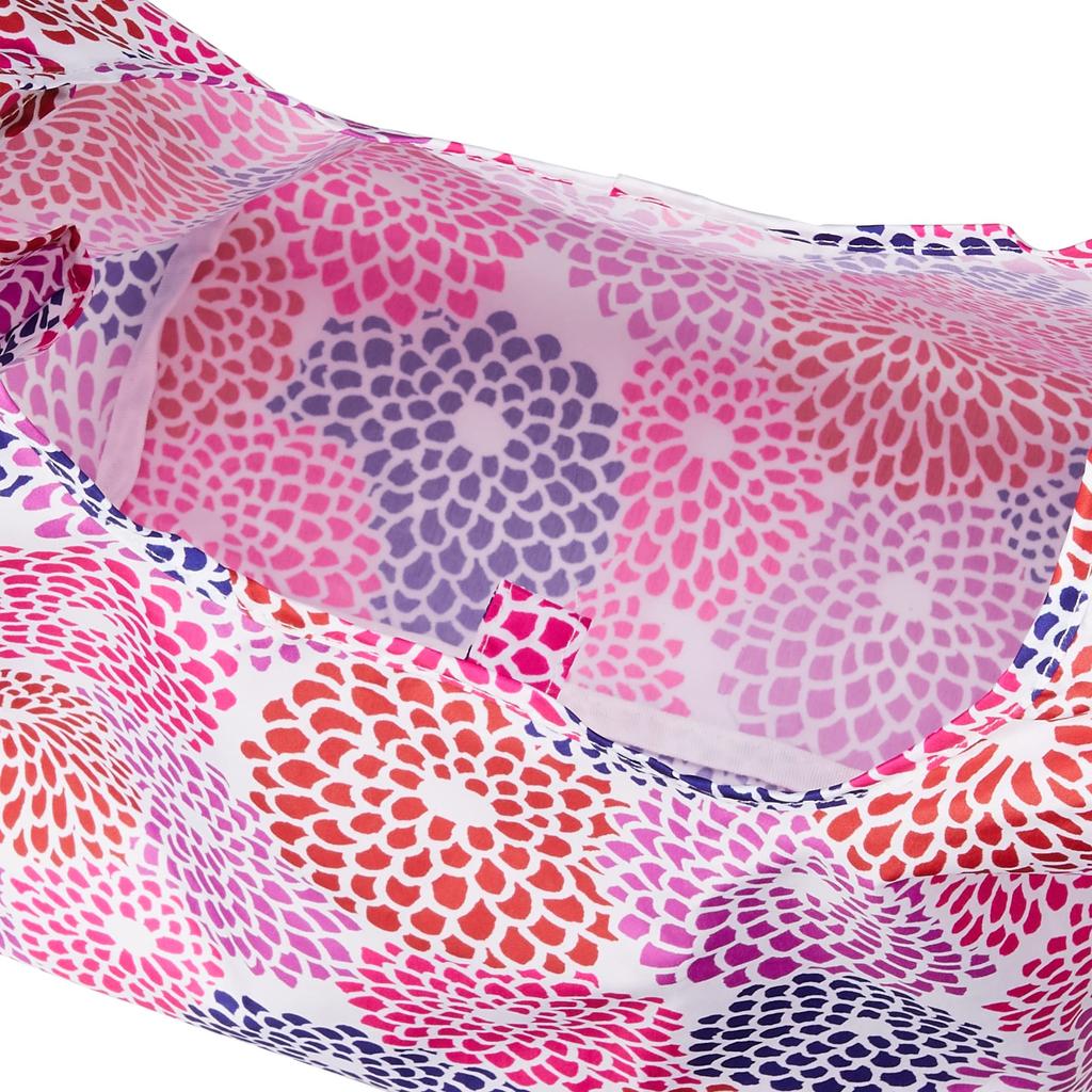 Marushin Mini Eco Chrysanthemum 33cm H x 25cm W x 20cm D 8cm x Made with Recycled Product 6165015900 Bag, SOU SOU Design, Approx. (Folded 10cm),