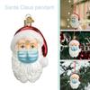 Персонализированные Санта-Клаус Орнамент 2020 Рождественские праздничные украшения