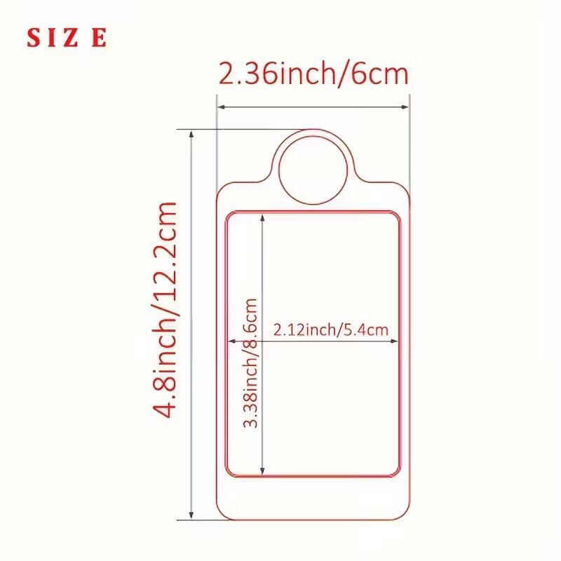 Professional ID Badge Holder with Retractable Reel Clear Card Case and Neck Lanyard for Office Security Workplace