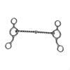 Stainless Steel Horse Bit Mouthpiece Snaffle Training Supply for Riding