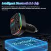 Автомобильный Bluetooth FM-передатчик с MP3, функцией громкой связи, слотом для карты и зарядным устройством 3A