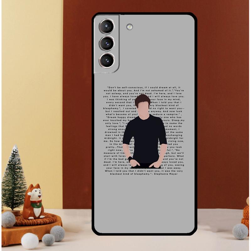 Twilight Edward Cullen Bella Case For Samsung Galaxy S26 S25 Ultra S23 S20 FE S21 S22 S24 Plus S10 S25 FE Cover Funda