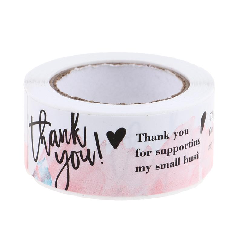 120Pcs Thank You Stickers Label For Envelope Sealing Decor Sticker Stationery