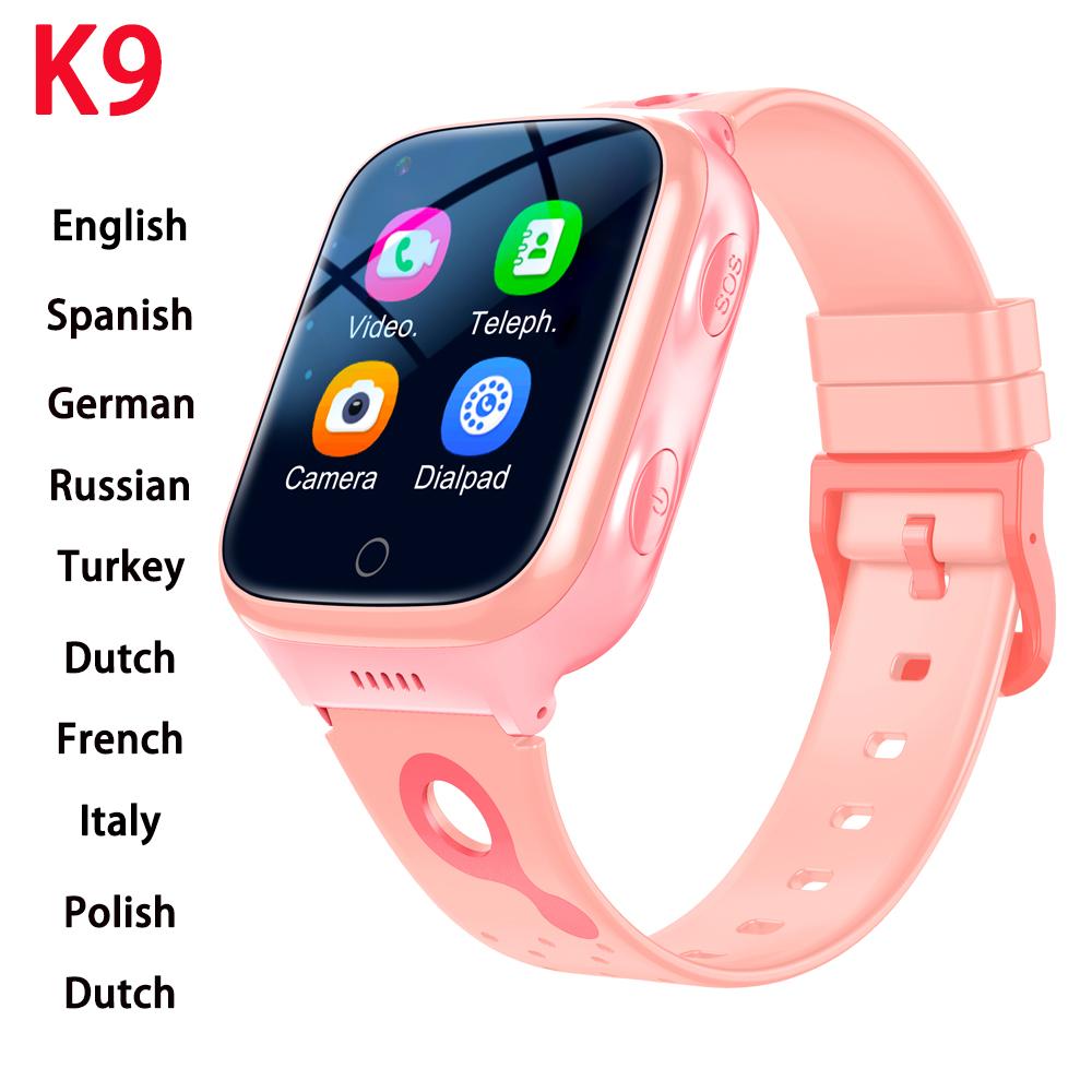 4 г детские умные часы с камерой Sos, водонепроницаемые GPS, Wi-Fi, монитор для видеозвонков, трекер местоположения, умные часы, детские часы