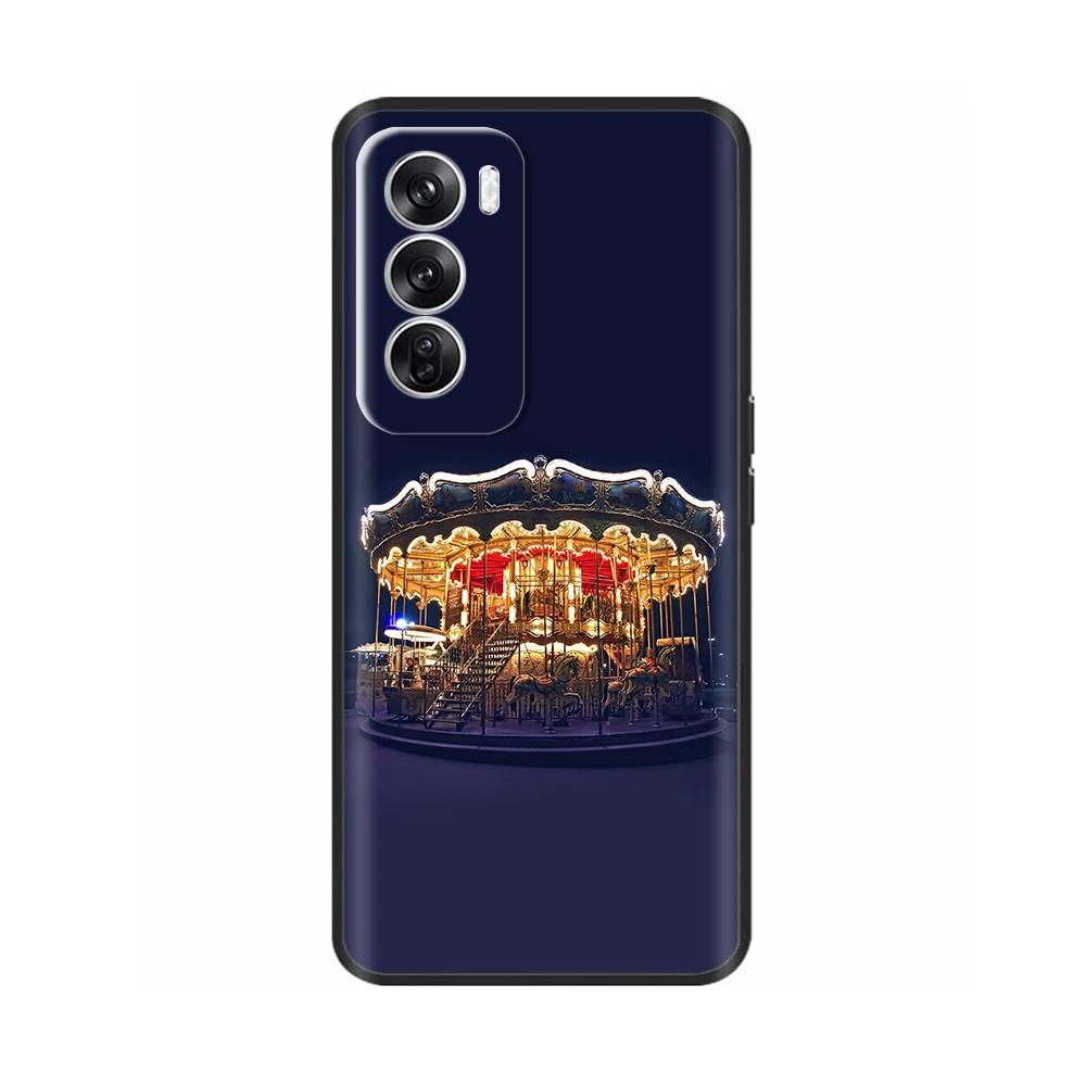 Чехол для OPPO Reno 12 5G Новый модный окрашенный чехол Силиконовый мягкий ТПУ чехлы для телефона Для OPPO Reno 12 Pro 5G Корпус reno12 Pro Fundas