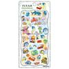 Kamio Japan Disney Pixar MIX Petit Drop Sticker 070317 Cars Nemo