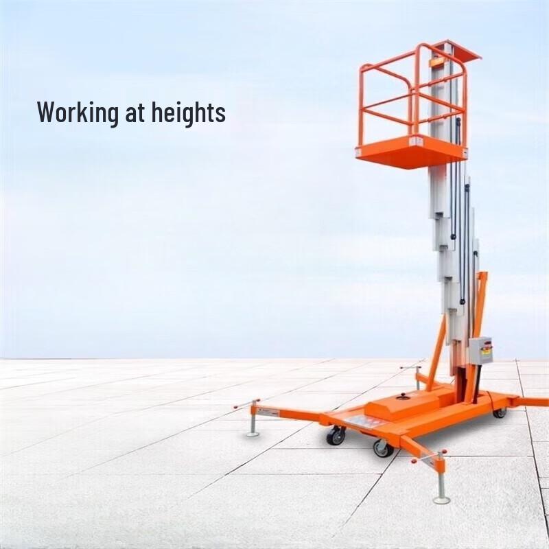 JZDASI Double Column 6m Mobile Electric Hydraulic Lift CN plug (adapter included)