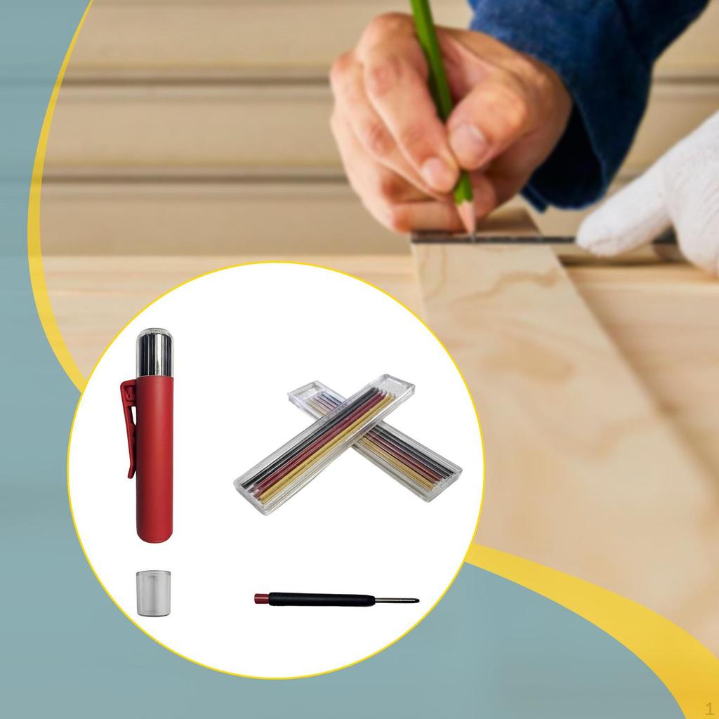 Набор столярных карандашей-маркеров для глубоких отверстий, ручка с длинной головкой для письма