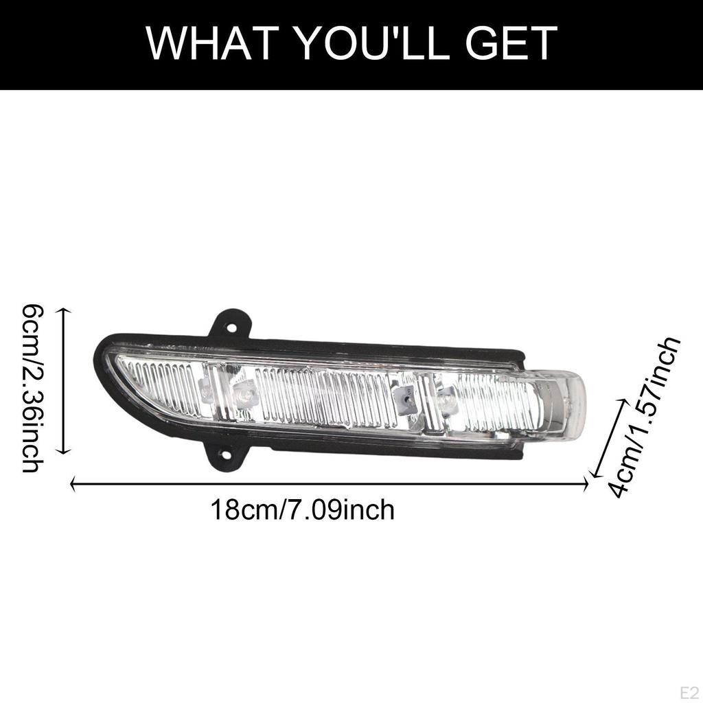Поворотник бокового зеркала, Автомобильная лампа, A2198200621 Профессиональная запасная часть Индикатор