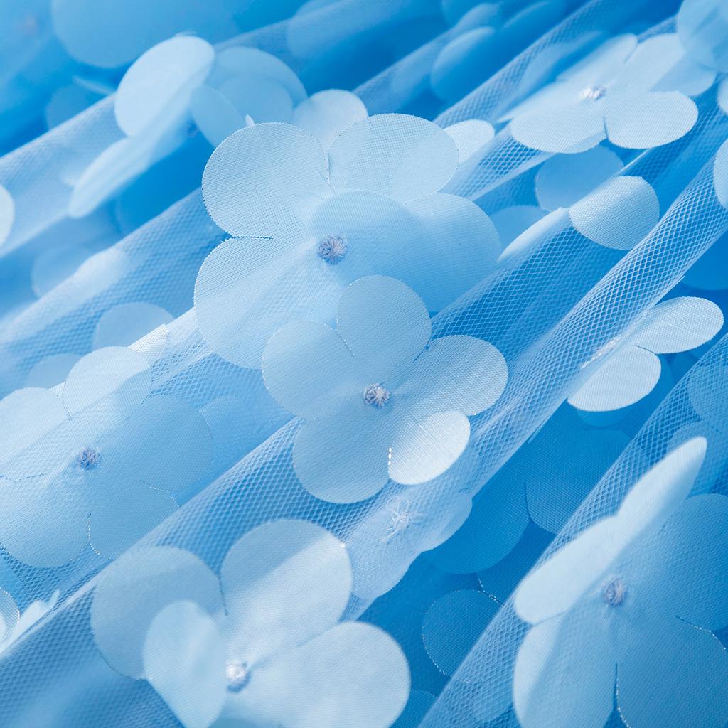 Новое сетчатое платье с бантом на подтяжках для девочек, летнее милое детское платье с бабочками для детей 1 2 3 4 5 лет