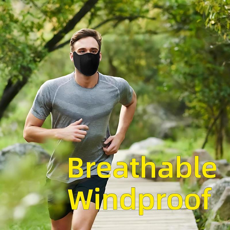 Дышащая спортивная маска для лица, моющаяся, ветрозащитная, защита от солнца, УФ-щиток для лица для мужчин, женщин, для велоспорта, бега, гольфа, пеших прогулок