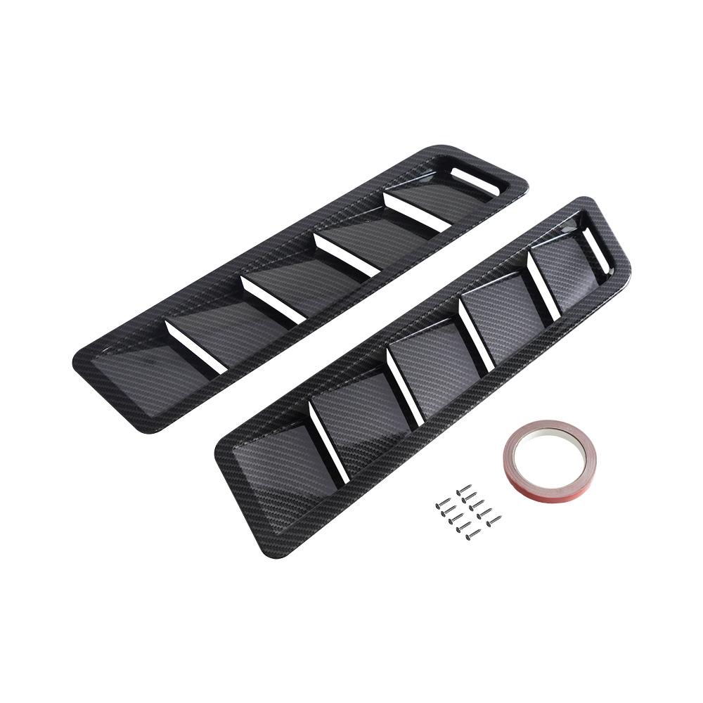 Аксессуары для тюнинга автомобиля Панель воздухозаборника на капот АБС Теплоотвод Тюнинг автомобиля