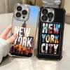 Нью-Йорк Город Мягкий Чехол Для Телефона Для iPhone 15 16 17 Air 14 Pro Max 16E Plus 13 12 Mini Покрытие Противоударный Fundas