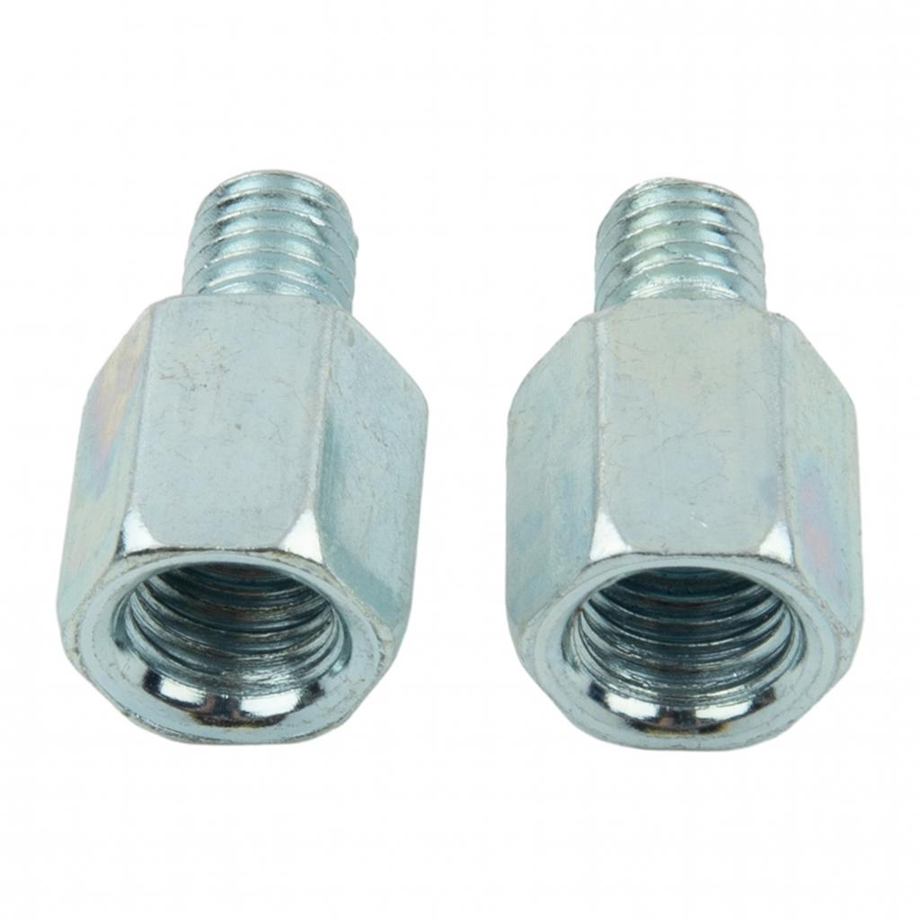 2 Pcs Mirror Adapter Accessories Clockwise Motorcycle Scooter