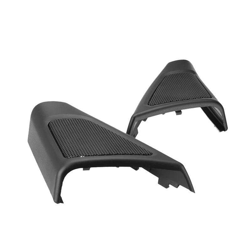 AASS-Car Door Panel Audio Horn Cover Tweeter Speaker Loudspeaker Cover Trim For-BMW 5 Series 520 523 F10 2010-2014