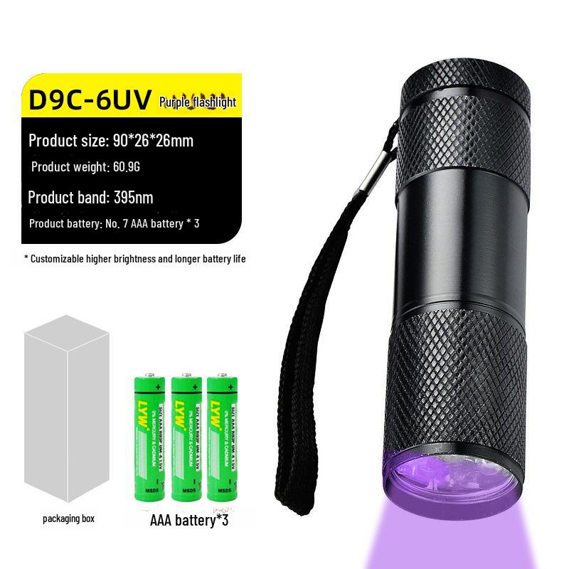 УФ-лампа Вуда: Сушка для нейл-арта с использованием кошачьего мха, обнаружение банкнот, ночник с ультрафиолетовой идентификацией, лампа в виде скорпиона.