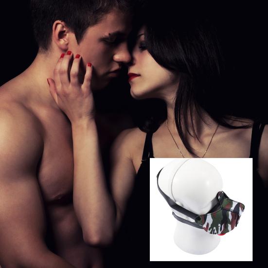 BDSM Собачья Маска-Кляп Стимулятор Нервных Окончаний Игрушка Фетиш Ролевые Игры Капюшон Дышащий Регулируемый Незаметный Костюм для Взрослых на Вечеринки