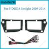 Автомобильная 2Din Аудио Лицевая Панель Рамка Фасции Для Honda Insight 2009-2014 9" Большой Экран Радио Стерео Панель Крепление на Приборную Панель Комплект для Переоборудования