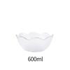 Exquisite Flower Shaped Salad Bowl Tableware Glass Salad Bowl Fruit Bowl Soup Bowl Dessert Bowl Practical Kitchenware