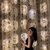 Ancient Style Chinese Calligraphy Curtain Retro Photography Backdrop  Photography Props