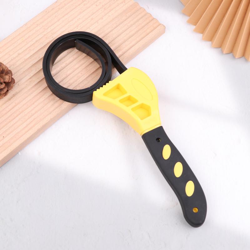 1 шт. 6/8 дюймов ременной ключ съемник масляного фильтра ремешковый ключ цепной ключ ремешковый съемник, регулируемый инструмент для разборки