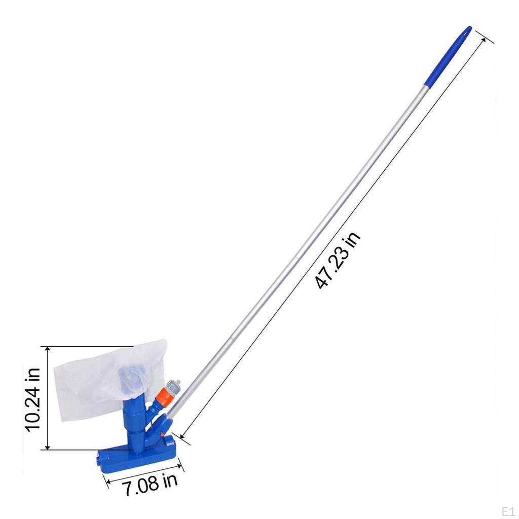 Комплект вакуумной насадки для бассейна с фильтрующим мешком для наземных плавательных бассейнов, прудов, ЕС