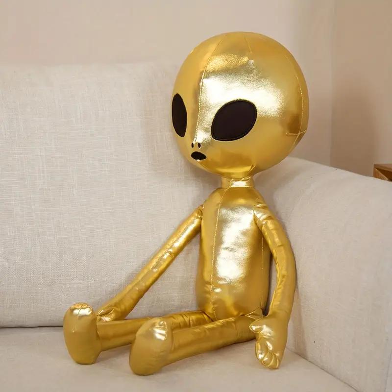 Плюшевая игрушка «Чужой», мягкая хлопковая игрушка, инопланетянин, странная забавная кукла, реалистичный подарок для детей, подвижное запястье