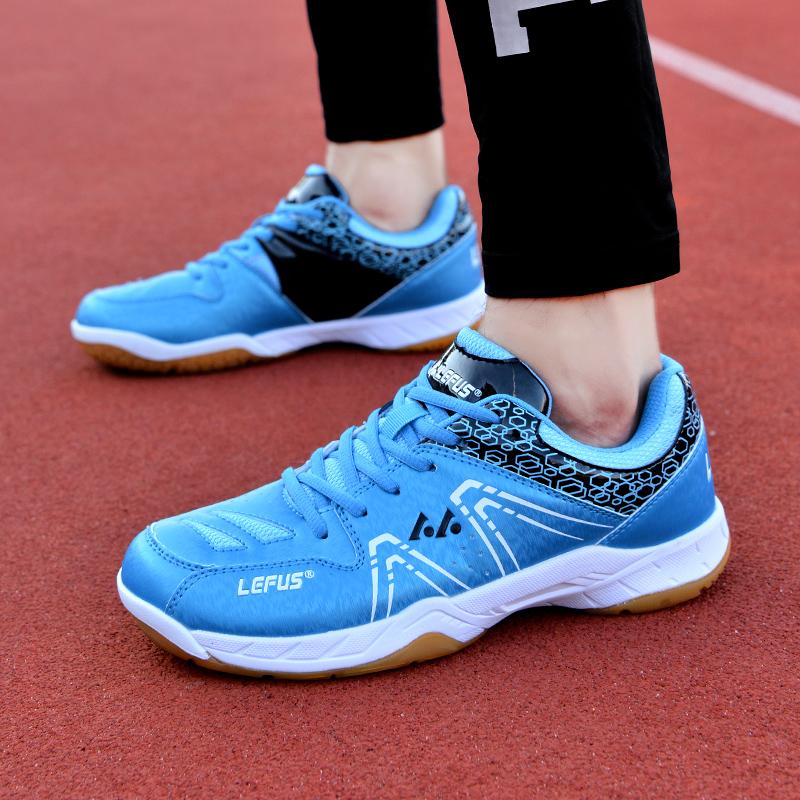 Молодежные и взрослые новые высококачественные амортизирующие противоскользящие и износостойкие туфли для бадминтона, теннисные туфли, туфли для настольного тенниса