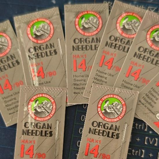 Иглы для швейных машин ORGAN HAX17 - Японский бренд