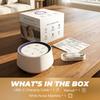 White Noise Machine 30 Soothing Sounds Night Light Timer Rechargeable for Sleep Focus
