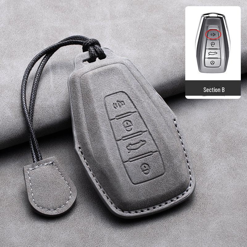 Geely Key Cover for Emgrand, S, Xingyue, L, Boyue, Xingruibin, Ruiborui, X6 - Protective Shell Buckle.
