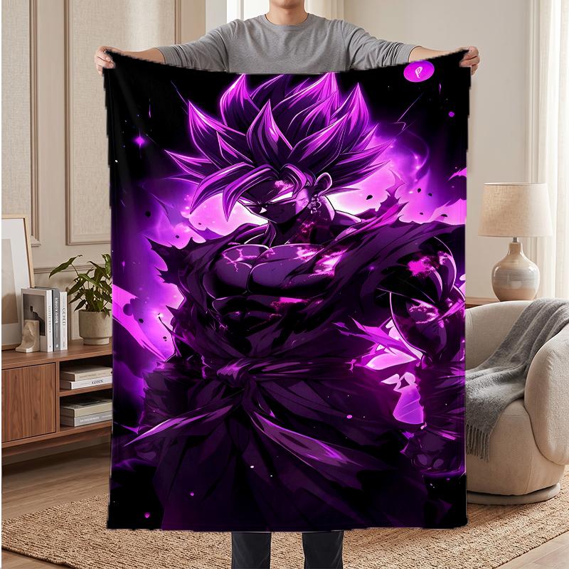 Dragon Ball Soft Warm Flannel Blankets Comfortable Blanket for Home Decoration Gifting