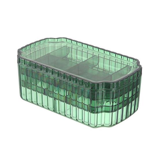 Коробка для хранения ювелирных изделий, прозрачный акриловый пылезащитный многофункциональный ожерелье, браслет, серьги, кольцо-органайзер, держатель, контейнер для дома