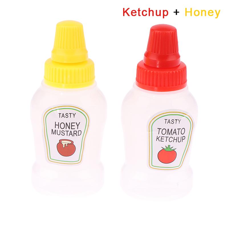 1/2 шт. мини портативный маленький контейнер для соуса томатный соусник салатница заправка масло распылитель бутылка кетчуп мед горчица